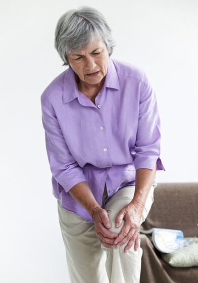 Douleurs au genou avec arthrose